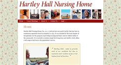 Desktop Screenshot of hartleyhall.org